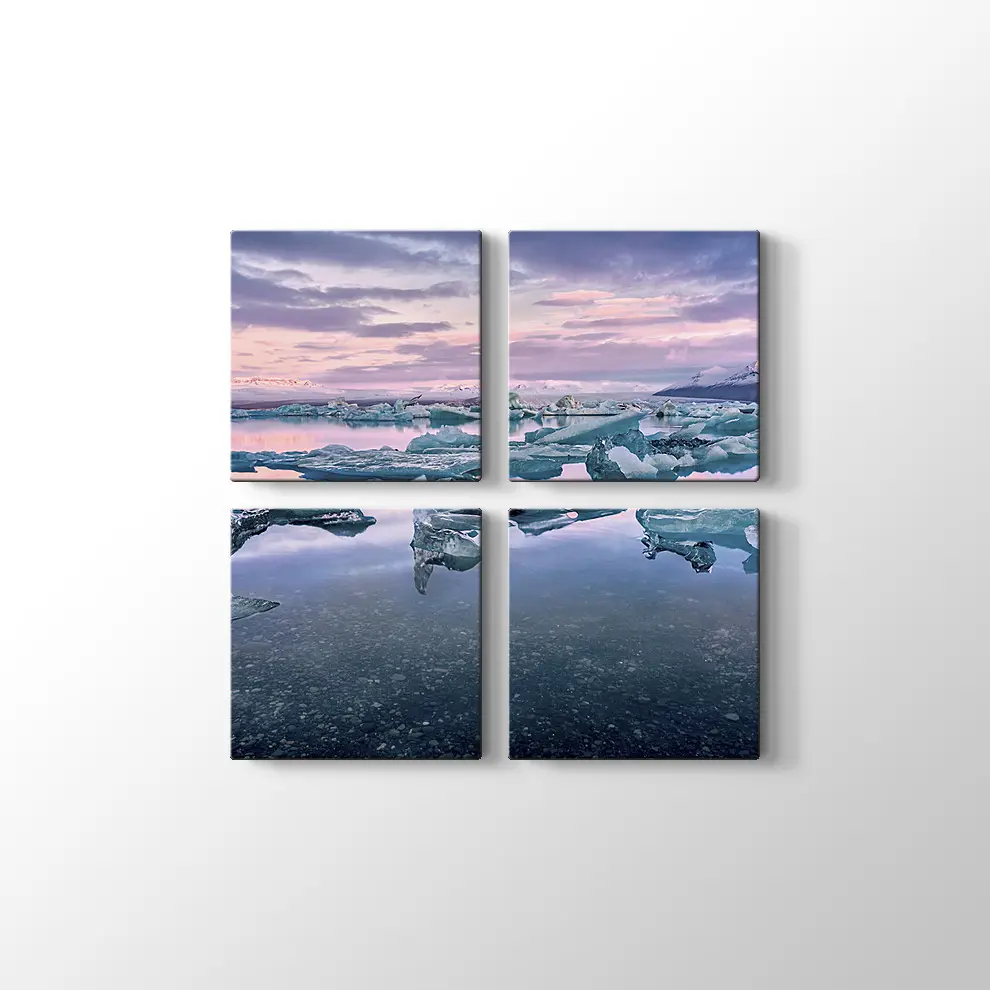 Buzullar Kanvas Tablo