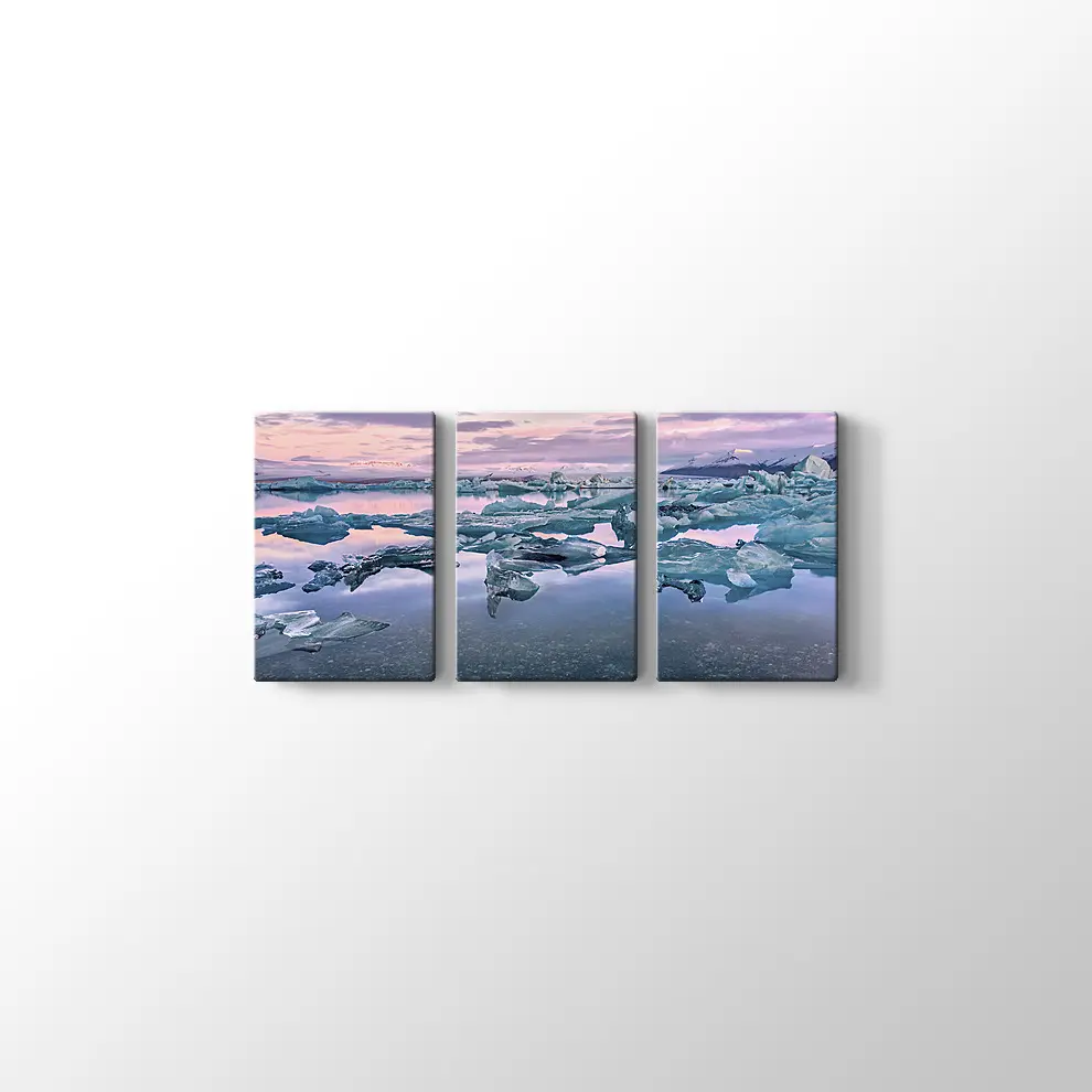 Buzullar Kanvas Tablo