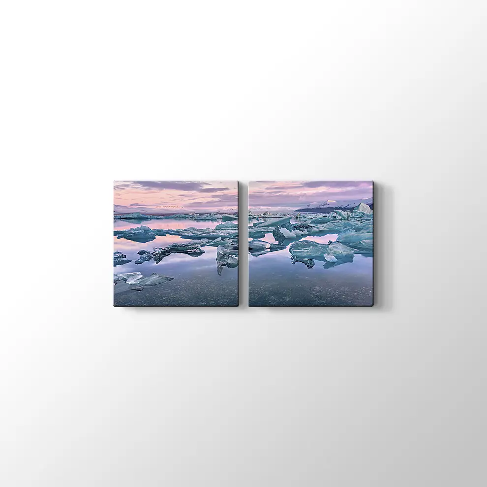Buzullar Kanvas Tablo