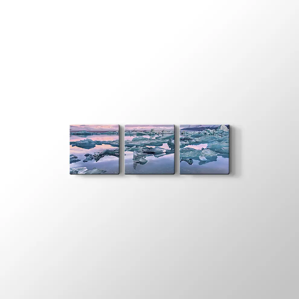 Buzullar Kanvas Tablo