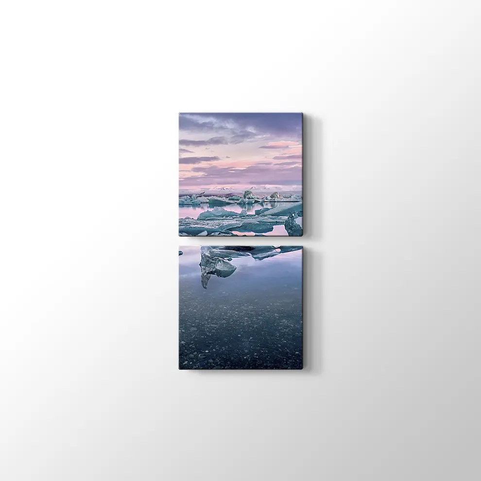 Buzullar Kanvas Tablo