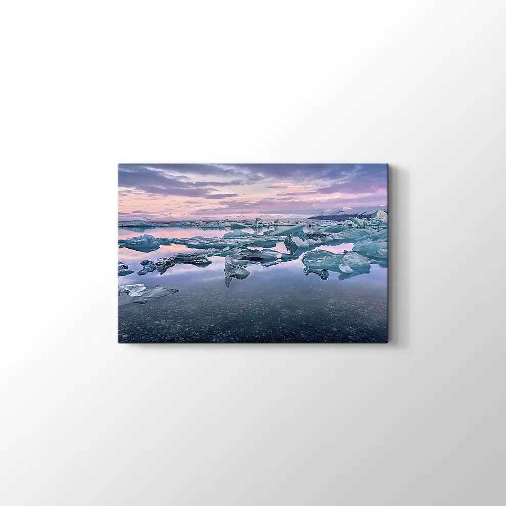 Buzullar Kanvas Tablo