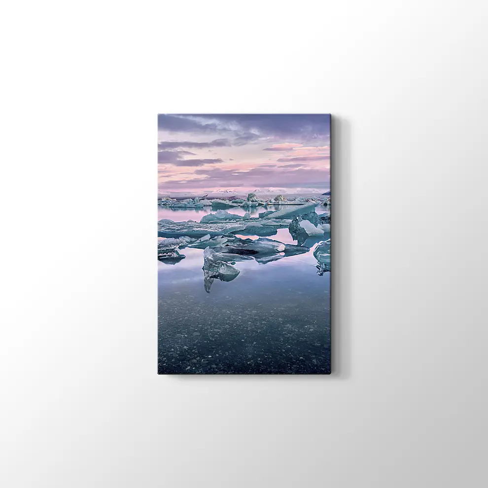 Buzullar Kanvas Tablo