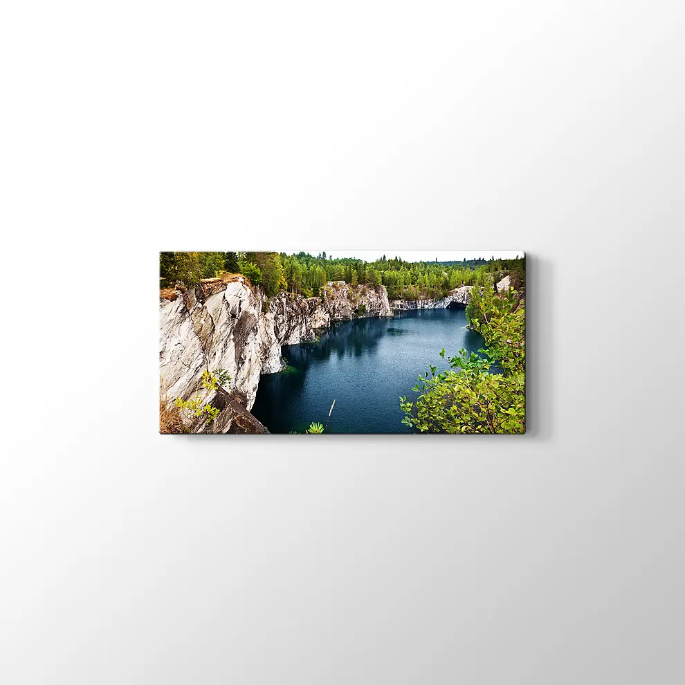 Karelya Manzarası Kanvas Tablo