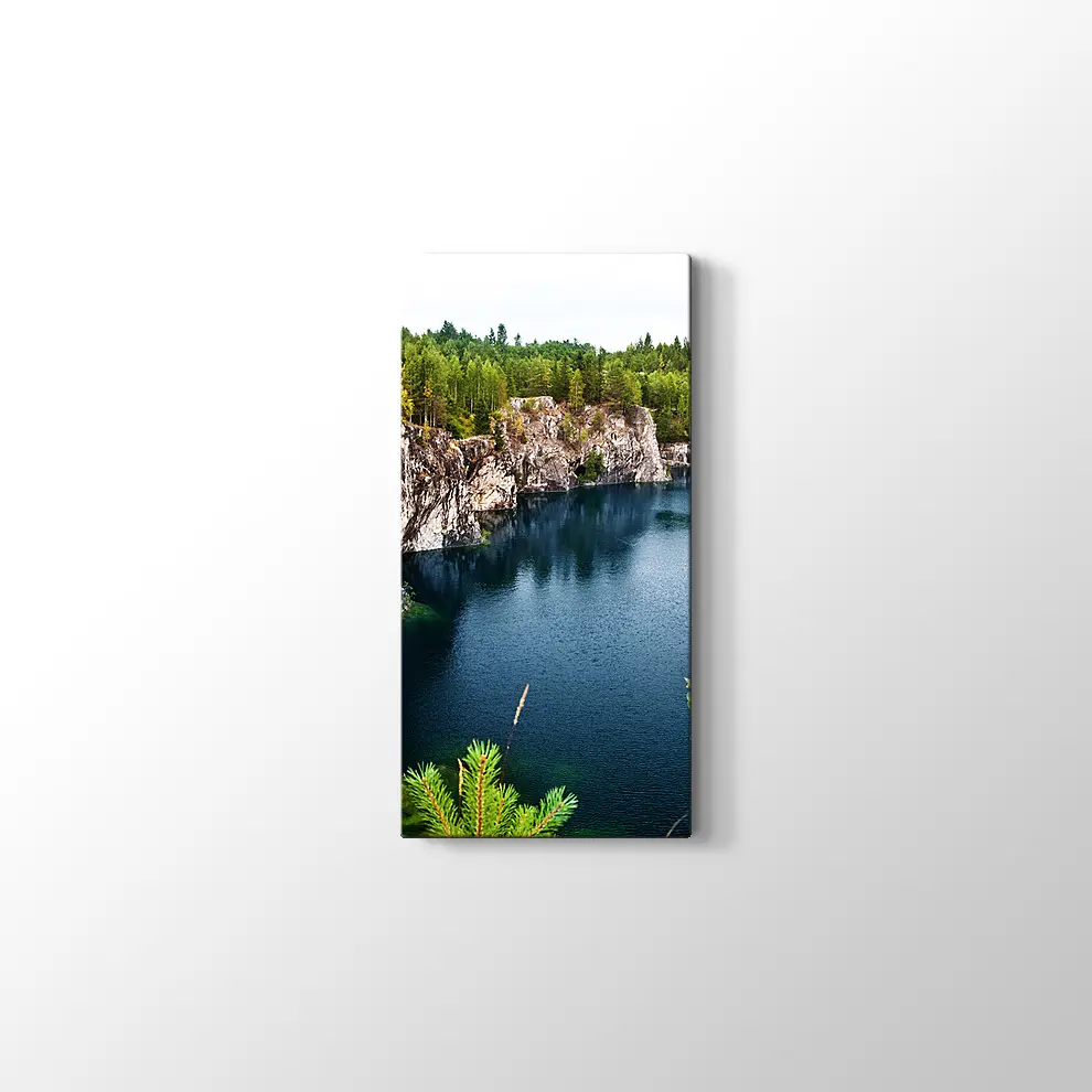 Karelya Manzarası Kanvas Tablo