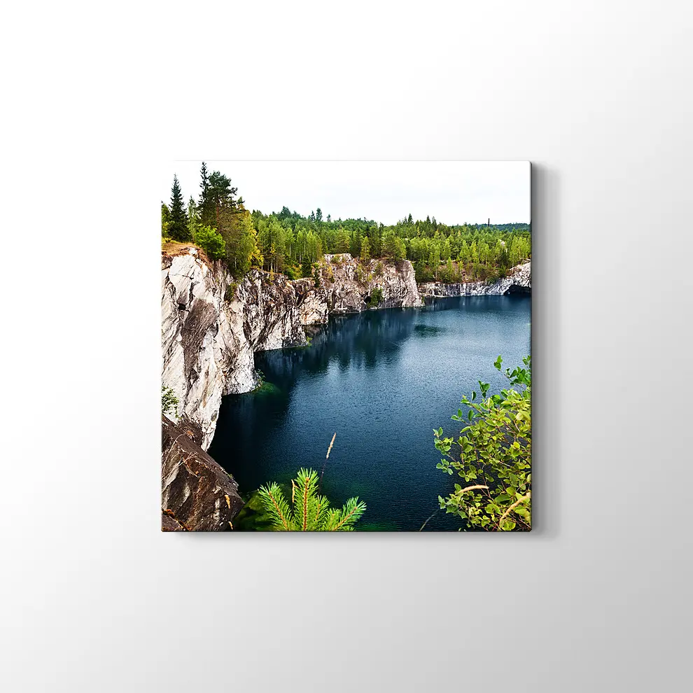 Karelya Manzarası Kanvas Tablo