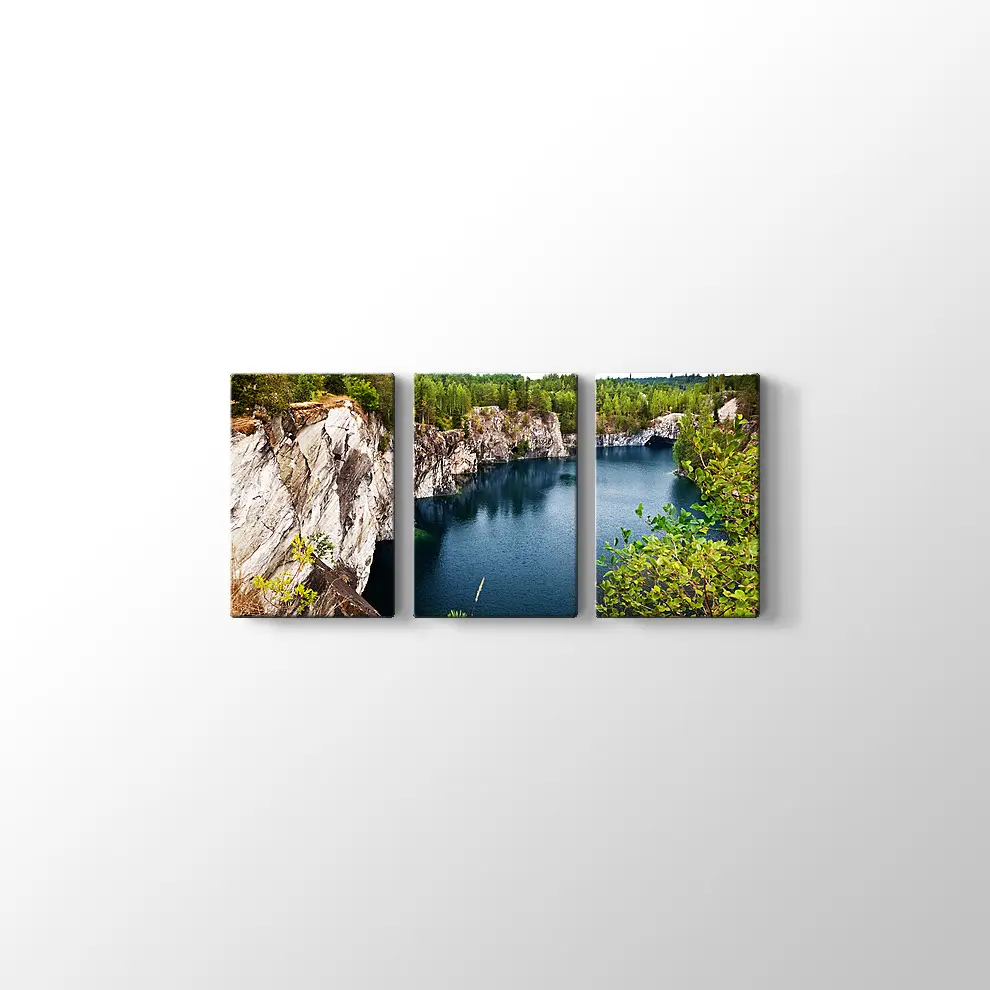 Karelya Manzarası Kanvas Tablo