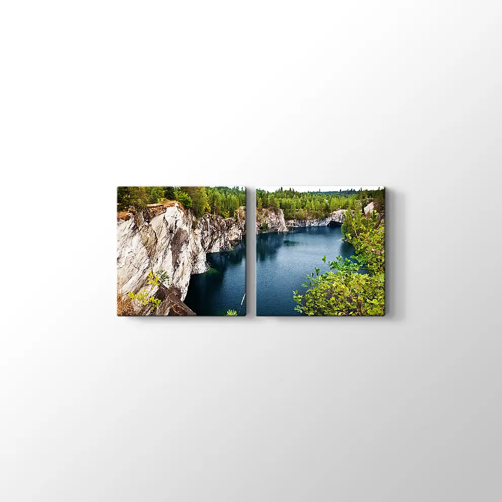 Karelya Manzarası Kanvas Tablo