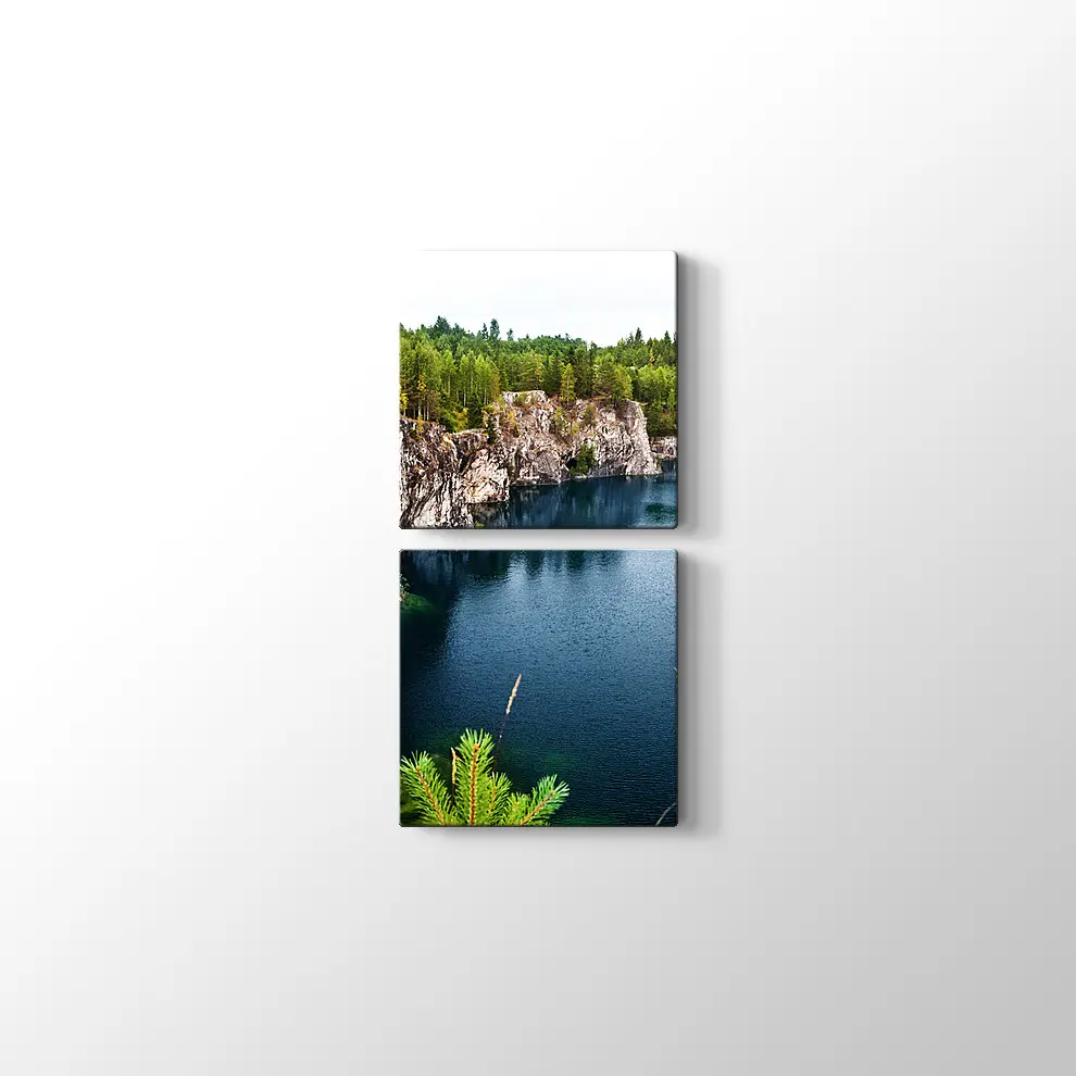Karelya Manzarası Kanvas Tablo