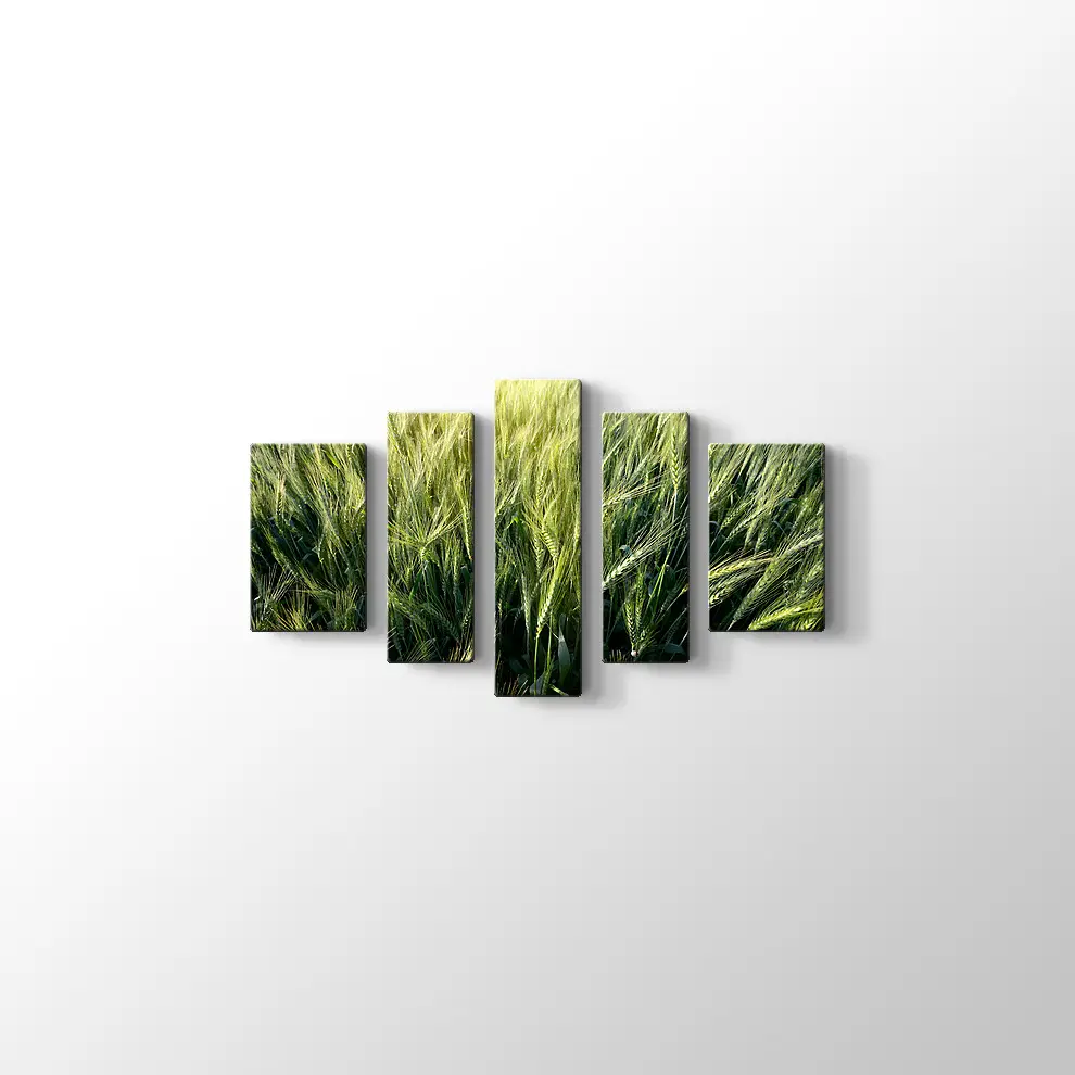 Yeşillik Kanvas Tablo