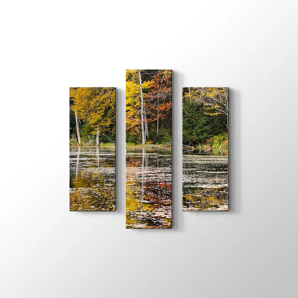 Göl Manzarası Kanvas Tablo