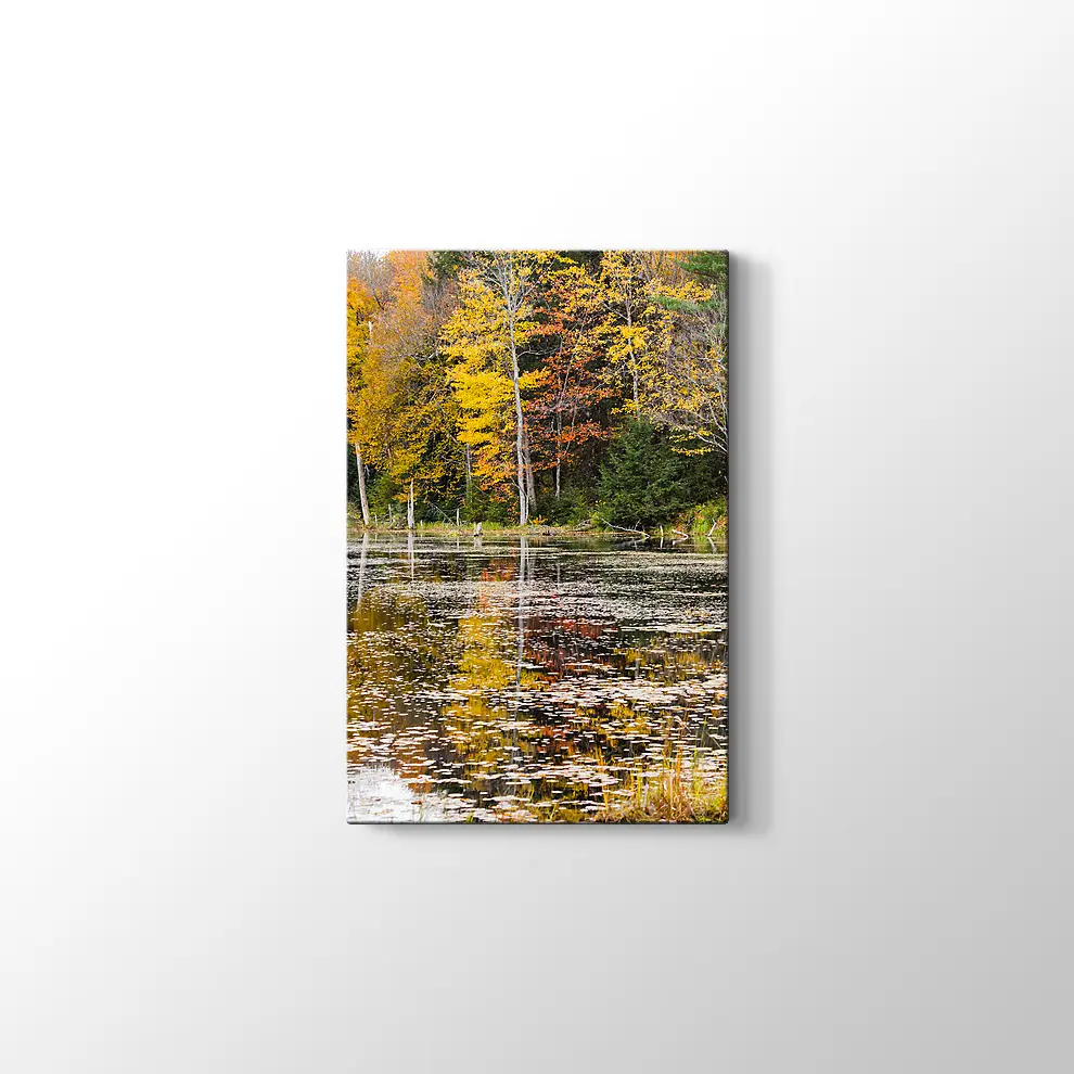 Göl Manzarası Kanvas Tablo