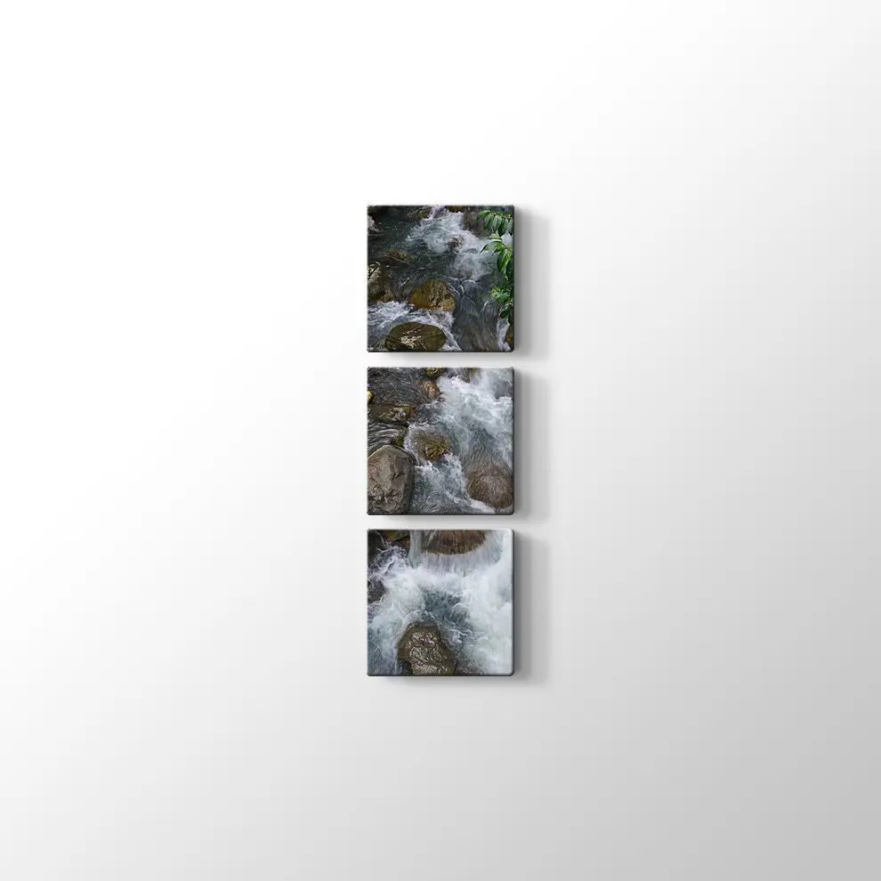 Şelale Manzarası Kanvas Tablo