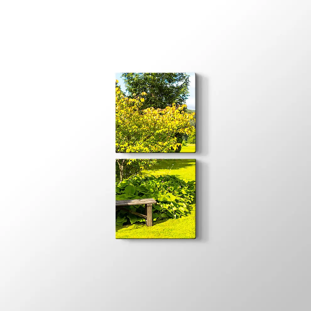 Yaz Aylarında İngiliz Manzarası Kanvas Tablo