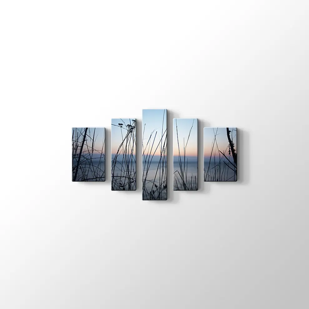 Akşam Manzarası Kanvas Tablo