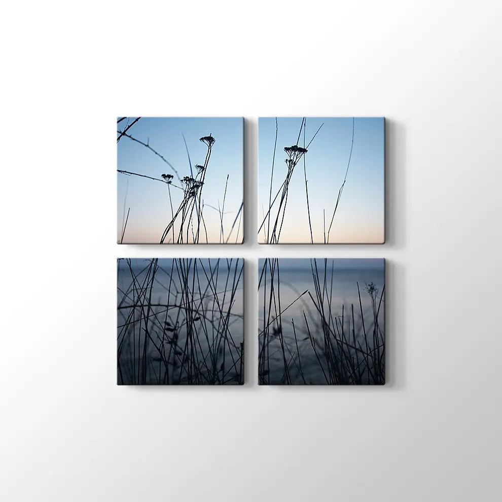 Akşam Manzarası Kanvas Tablo