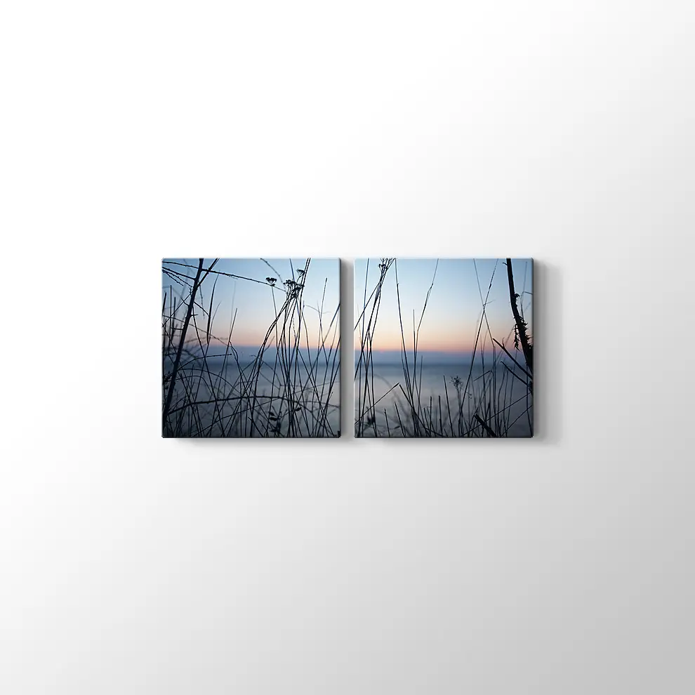 Akşam Manzarası Kanvas Tablo