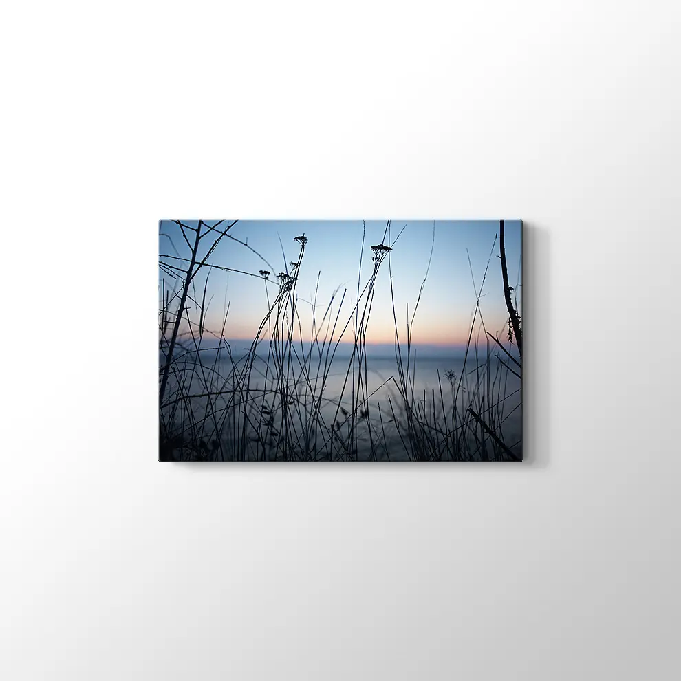 Akşam Manzarası Kanvas Tablo