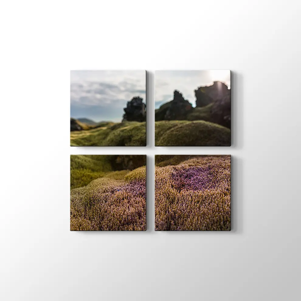 İzlanda Doğa Kanvas Tablo