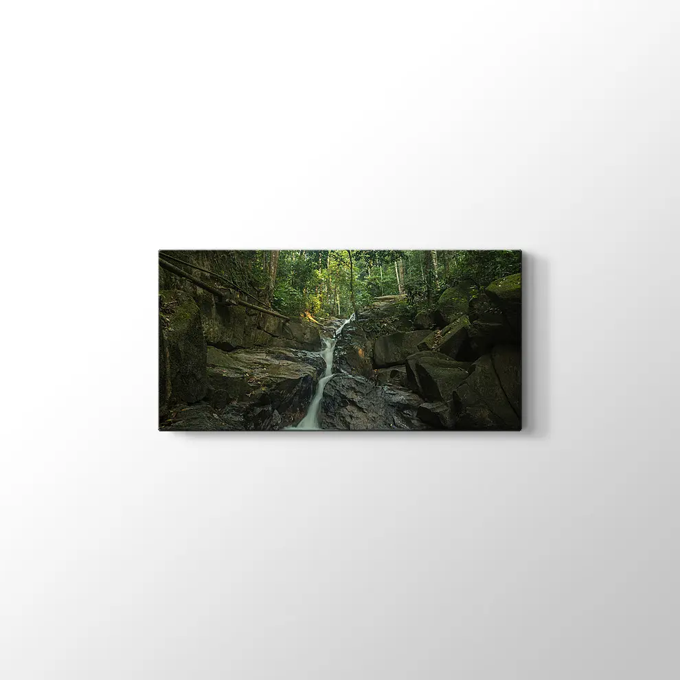 Te Kala Güz Malezya Kanvas Tablo