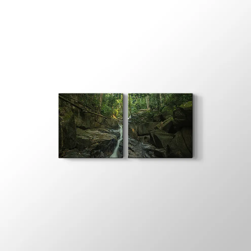 Te Kala Güz Malezya Kanvas Tablo