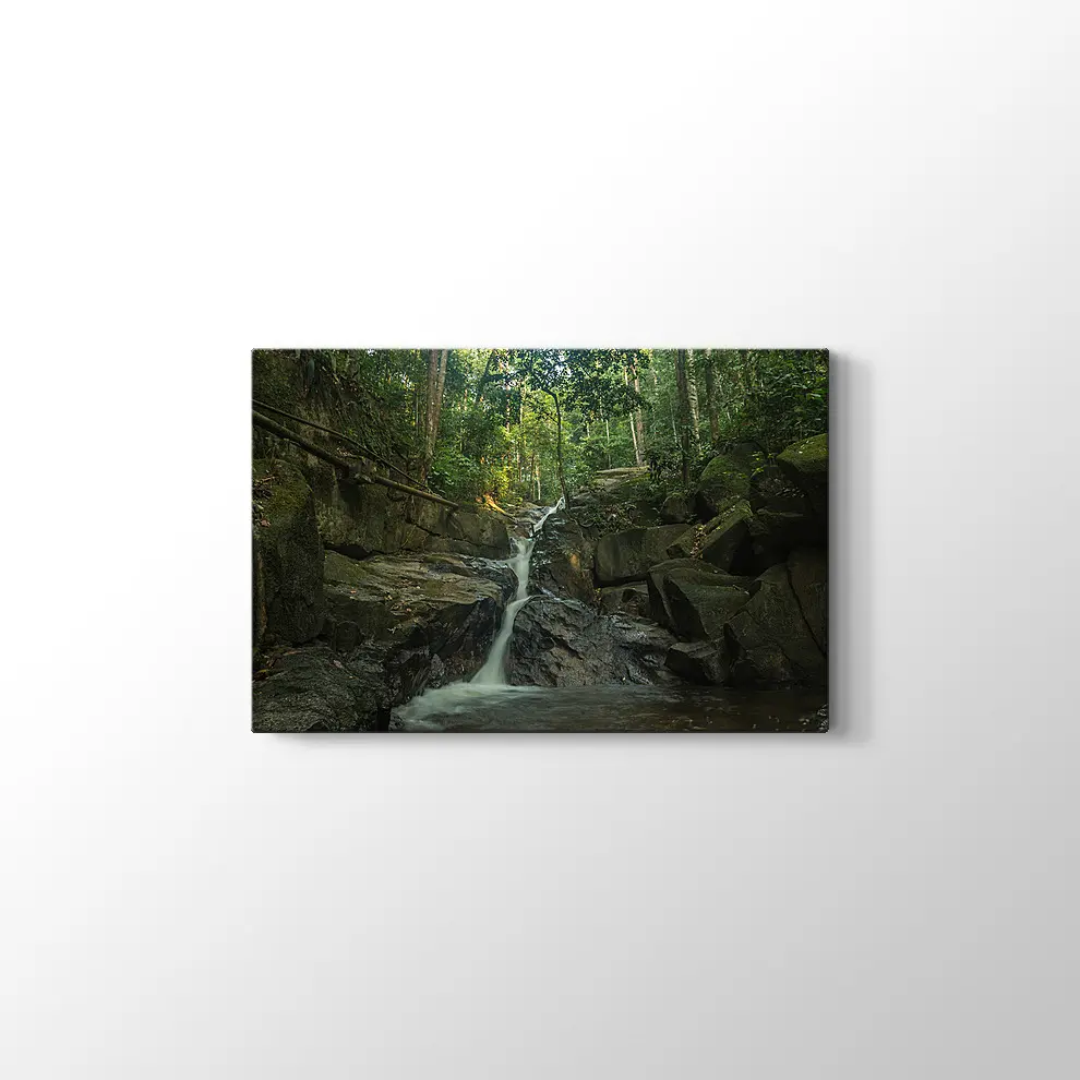 Te Kala Güz Malezya Kanvas Tablo