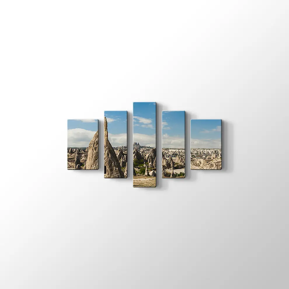 Eski Hristiyan Mağaraları Kanvas Tablo