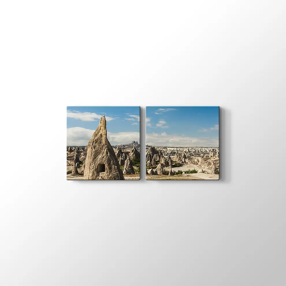 Eski Hristiyan Mağaraları Kanvas Tablo