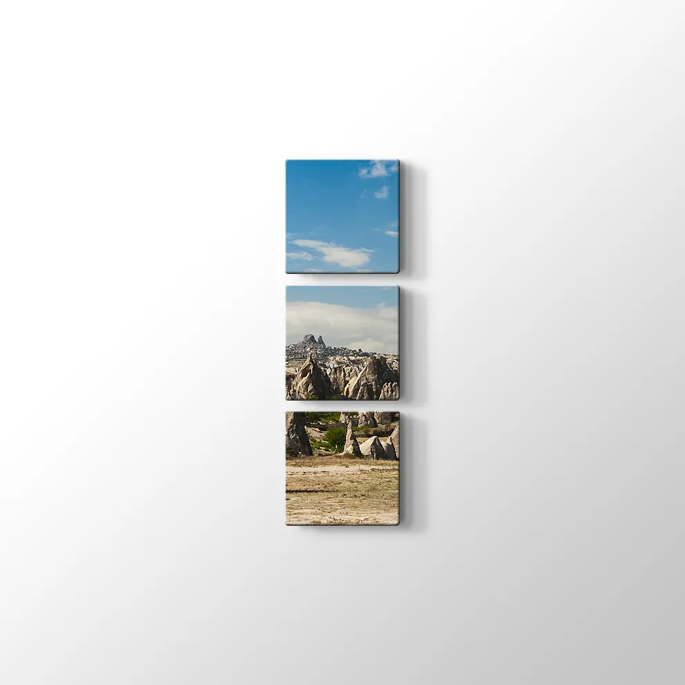 Eski Hristiyan Mağaraları Kanvas Tablo