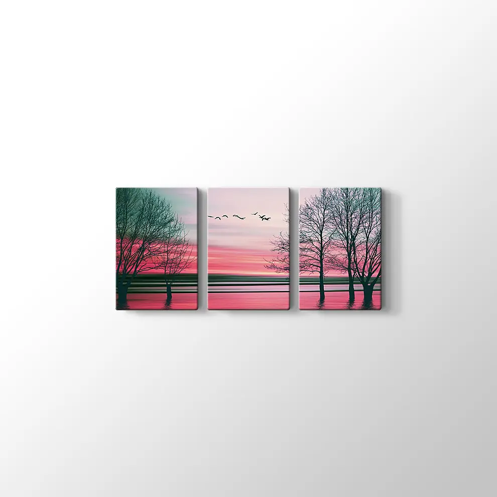 Gökyüzünün Renkleri Kanvas Tablo