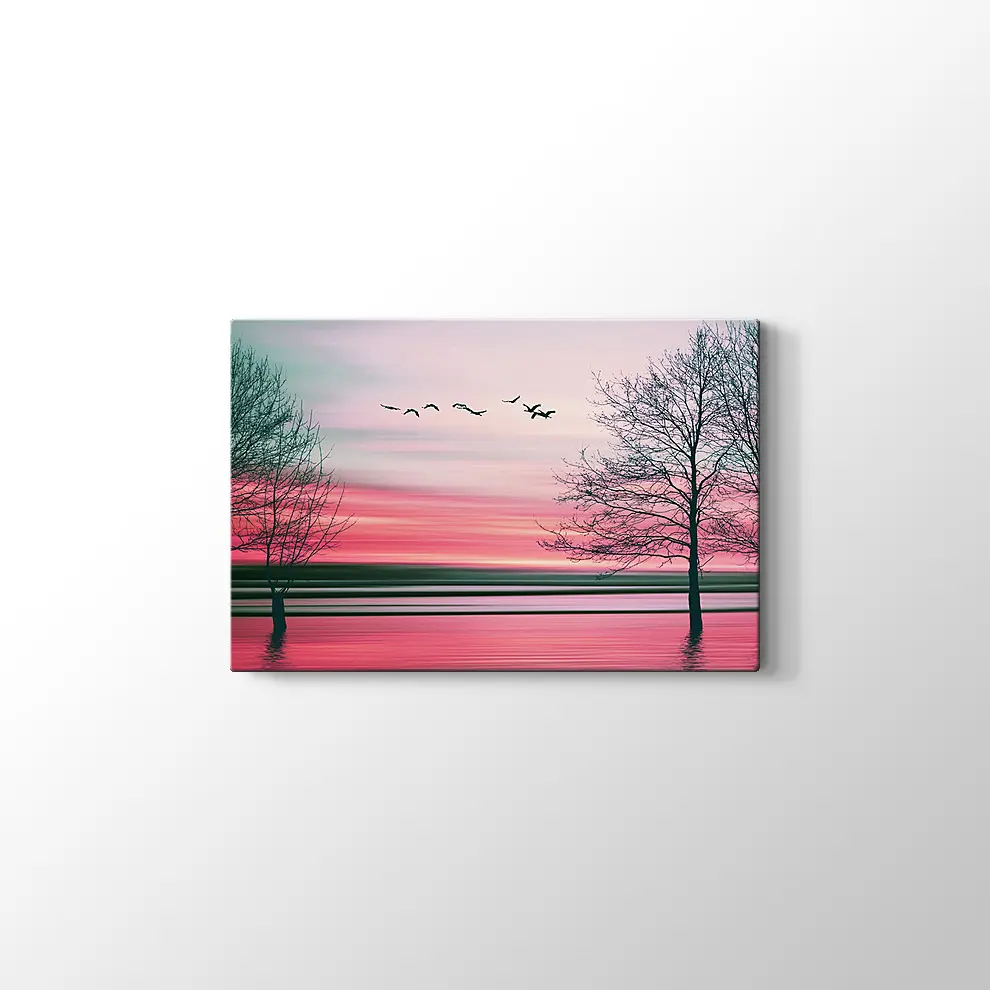 Gökyüzünün Renkleri Kanvas Tablo