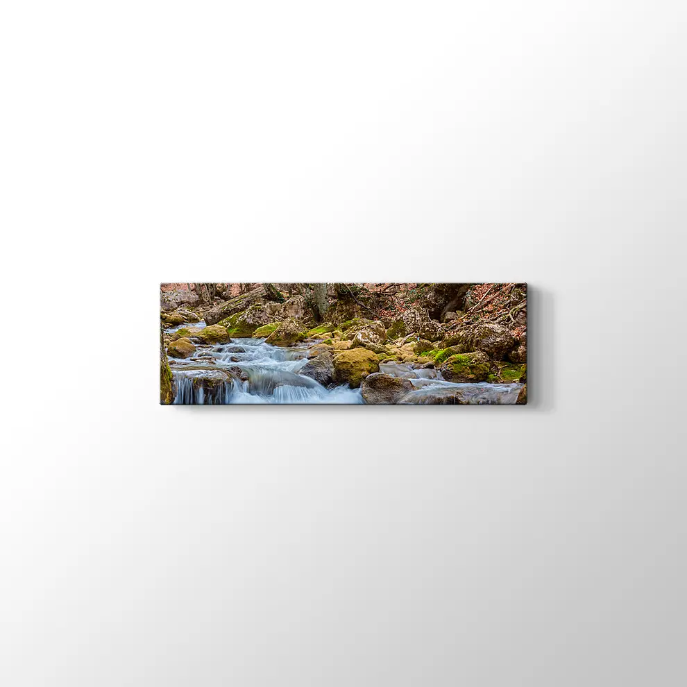 Kanyon Nehri Kanvas Tablo