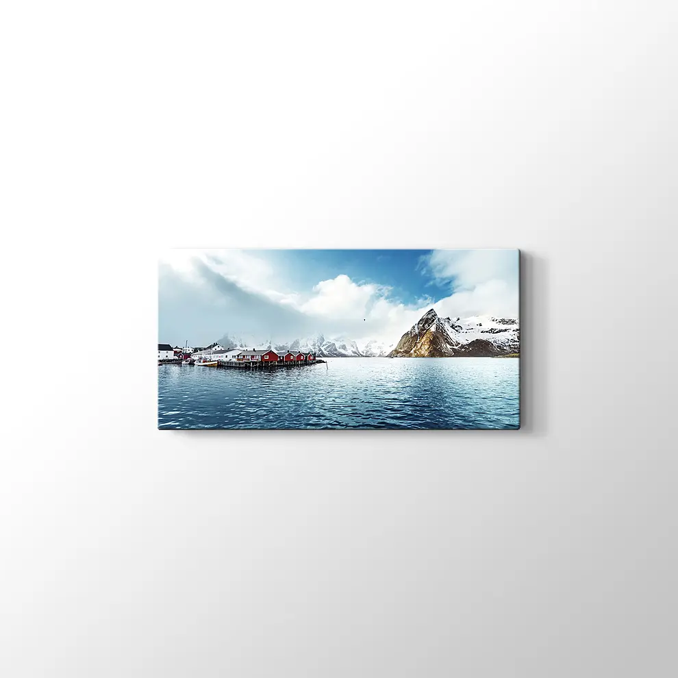 Lofoten Adaları Kanvas Tablo