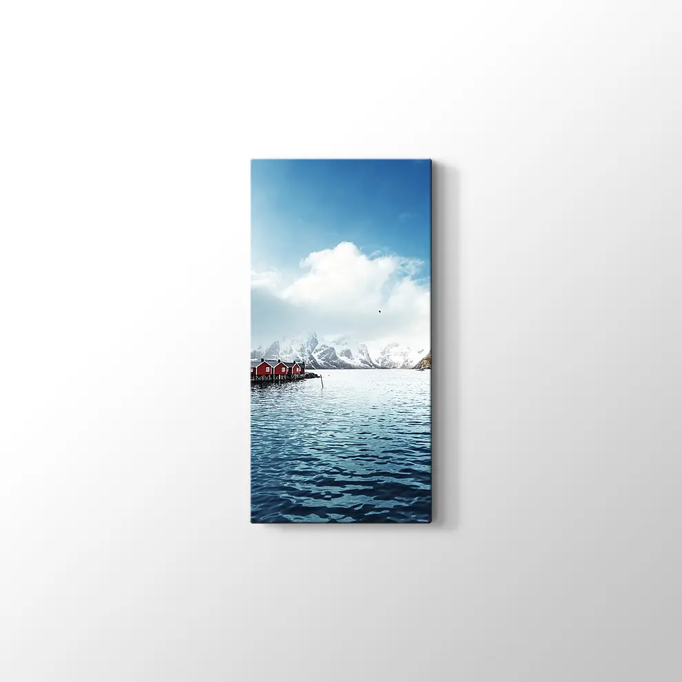 Lofoten Adaları Kanvas Tablo