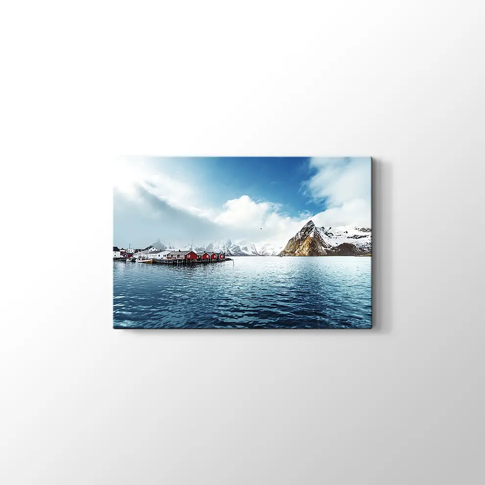 Lofoten Adaları Kanvas Tablo