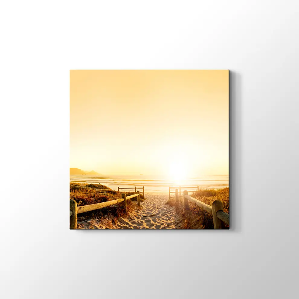 Cape Town Günbatımı Kanvas Tablo