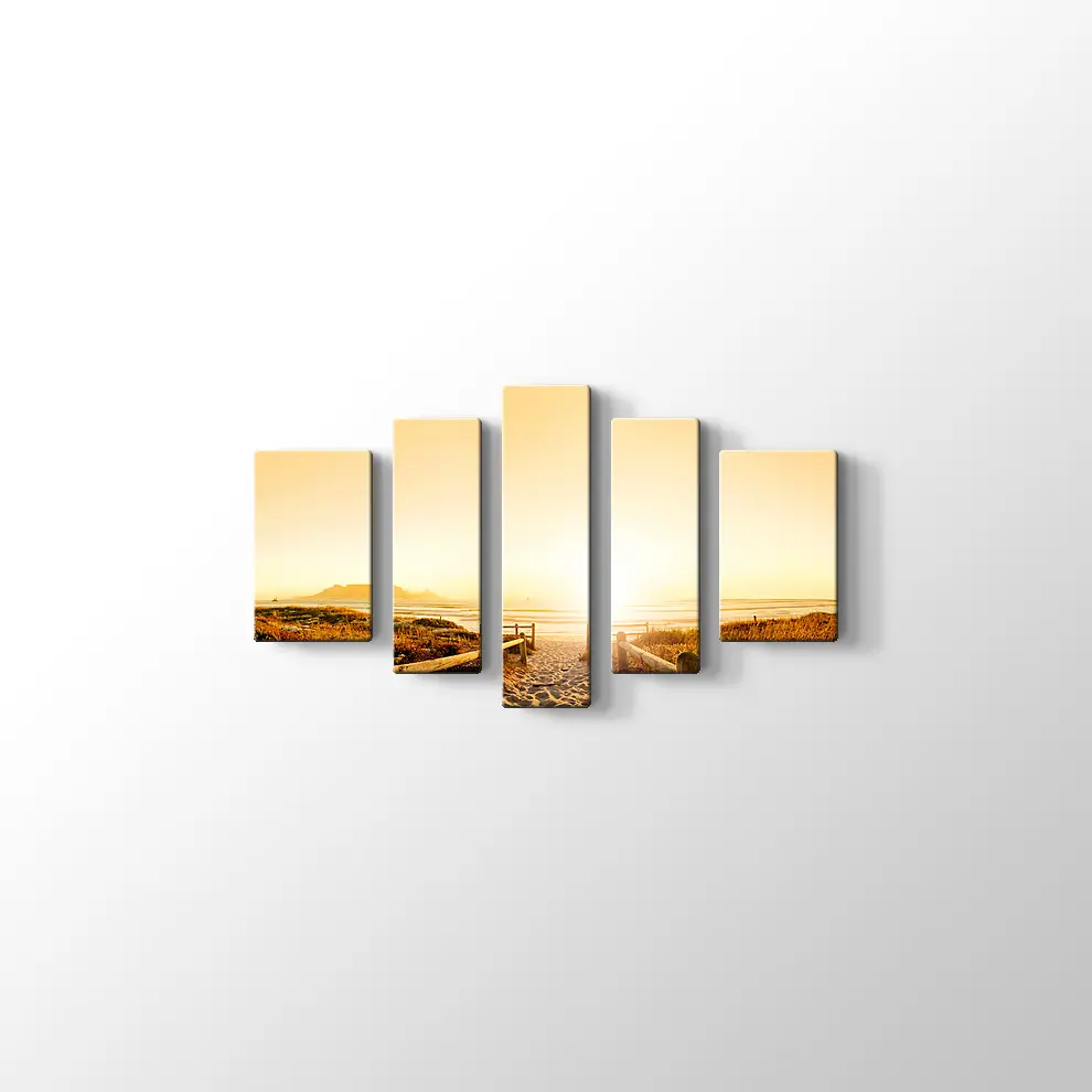 Cape Town Günbatımı Kanvas Tablo