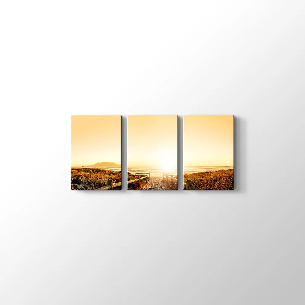 Cape Town Günbatımı Kanvas Tablo