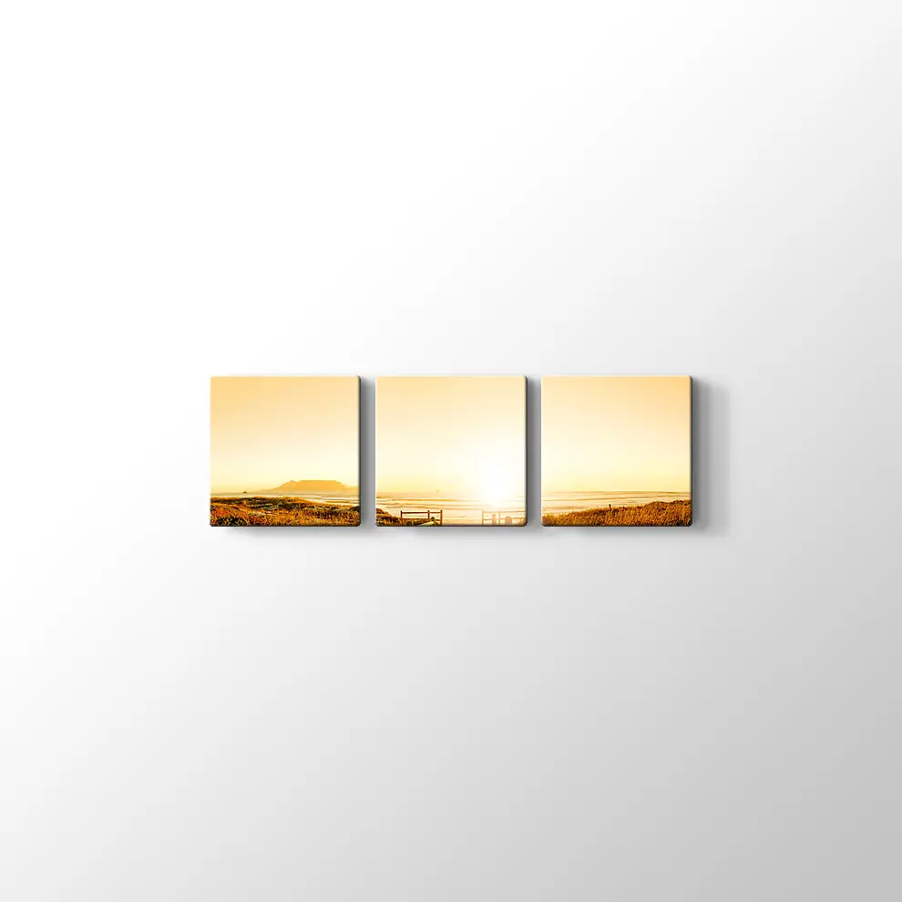 Cape Town Günbatımı Kanvas Tablo