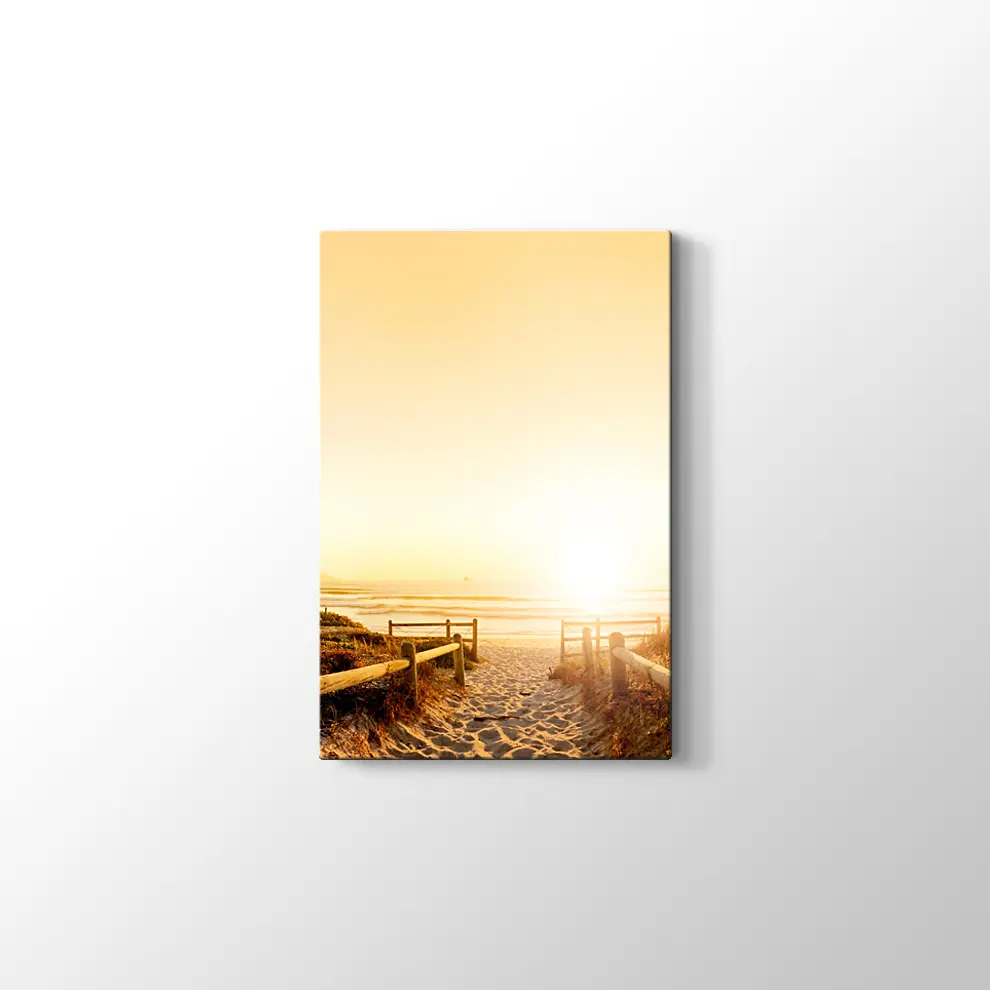 Cape Town Günbatımı Kanvas Tablo