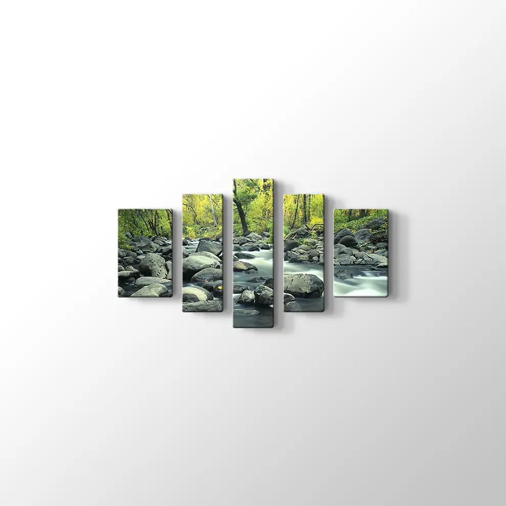 Cottonwood Kanyonu Kanvas Tablo