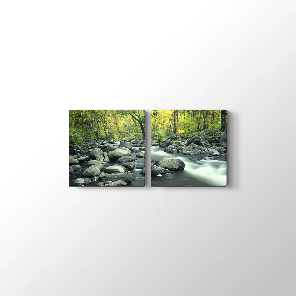 Cottonwood Kanyonu Kanvas Tablo