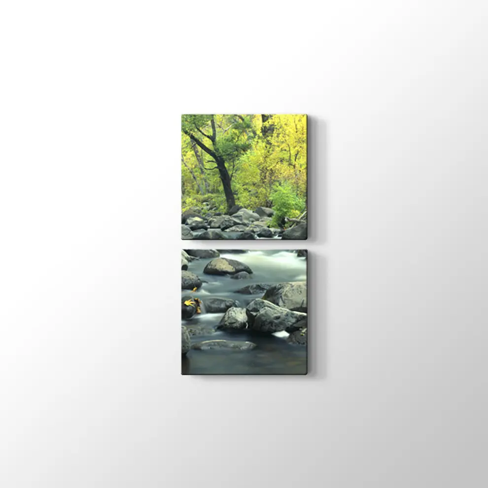 Cottonwood Kanyonu Kanvas Tablo