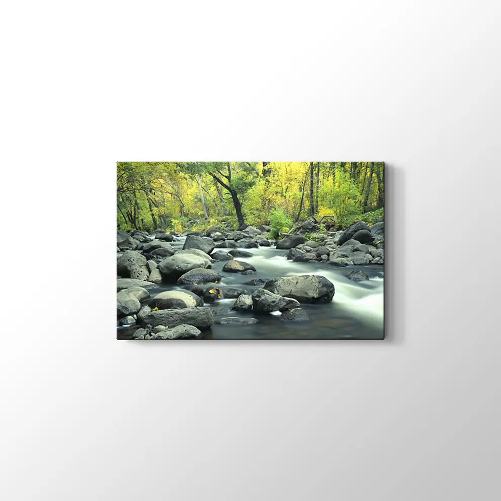 Cottonwood Kanyonu Kanvas Tablo