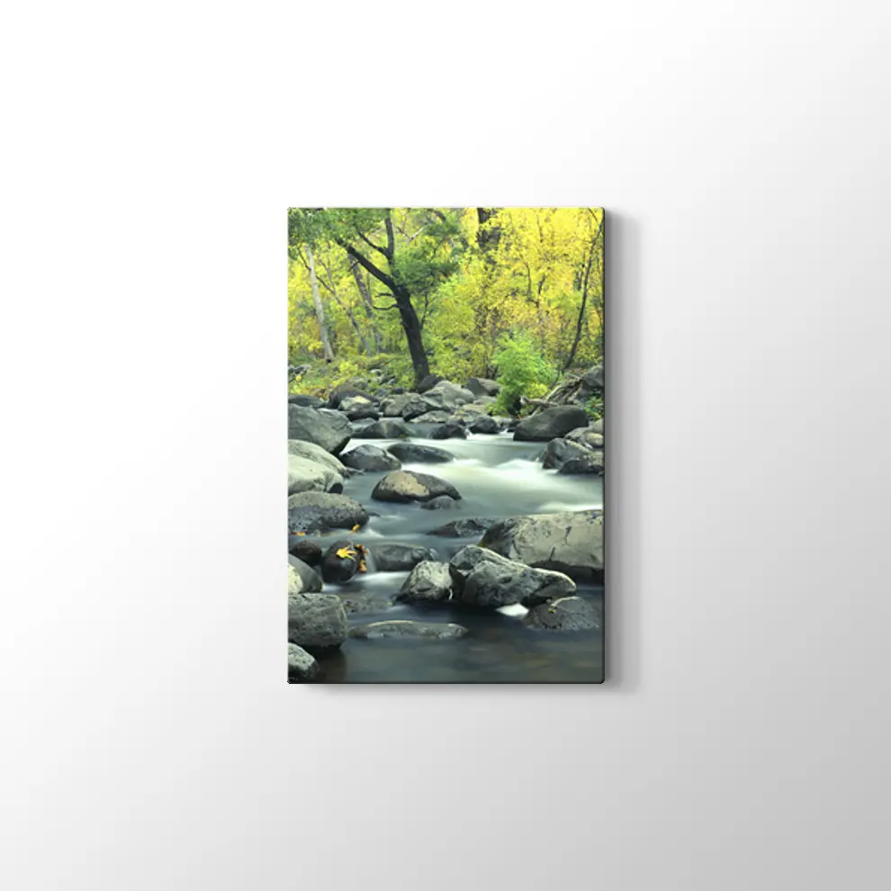 Cottonwood Kanyonu Kanvas Tablo