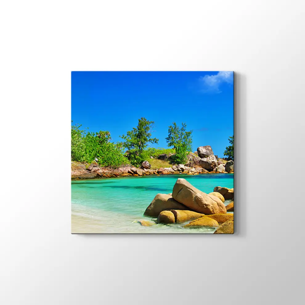 Seyşeller Adaları Kanvas Tablo