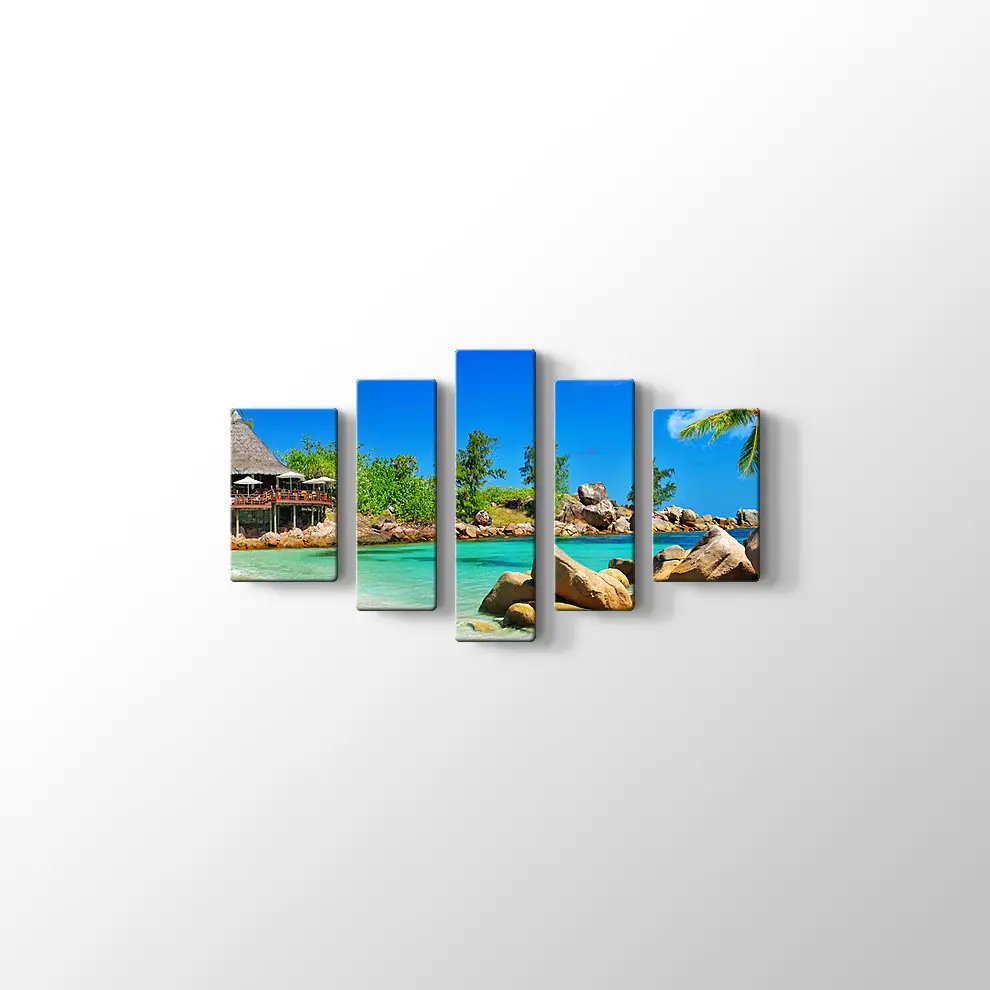 Seyşeller Adaları Kanvas Tablo