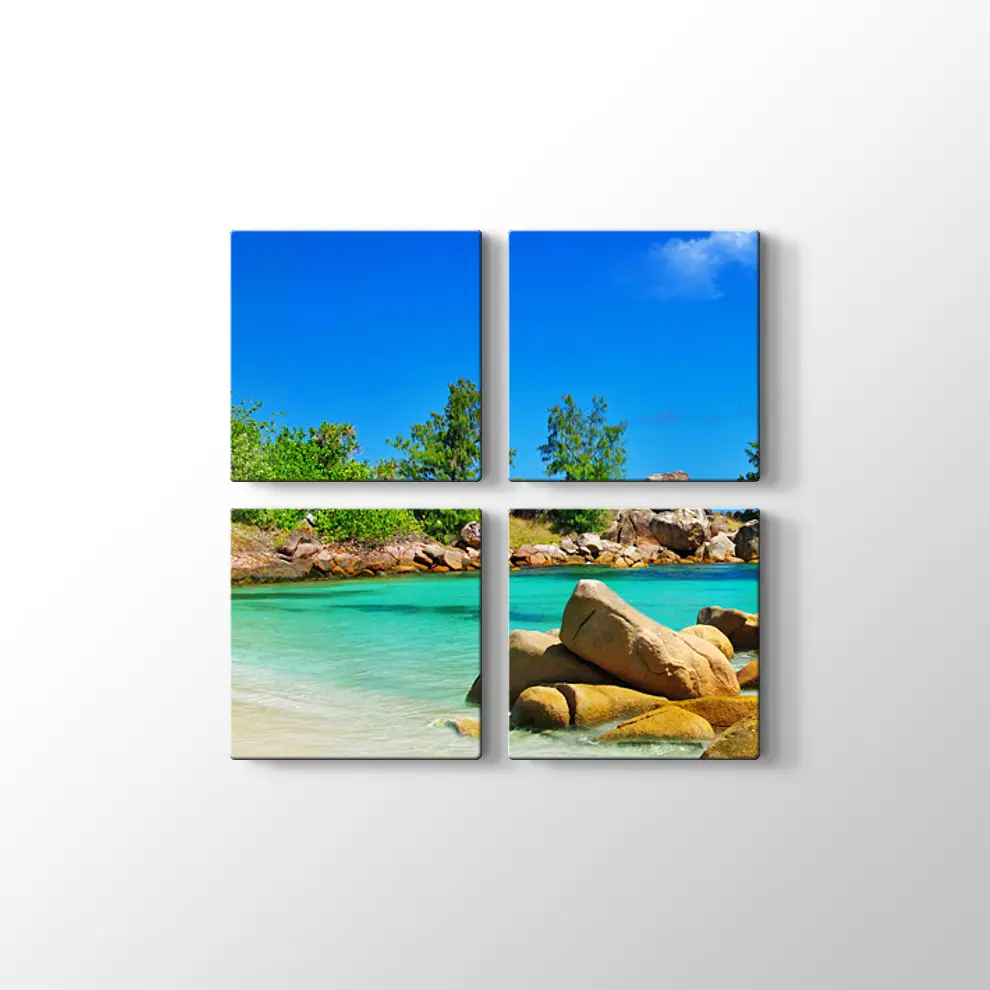 Seyşeller Adaları Kanvas Tablo