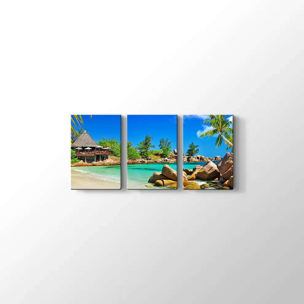Seyşeller Adaları Kanvas Tablo
