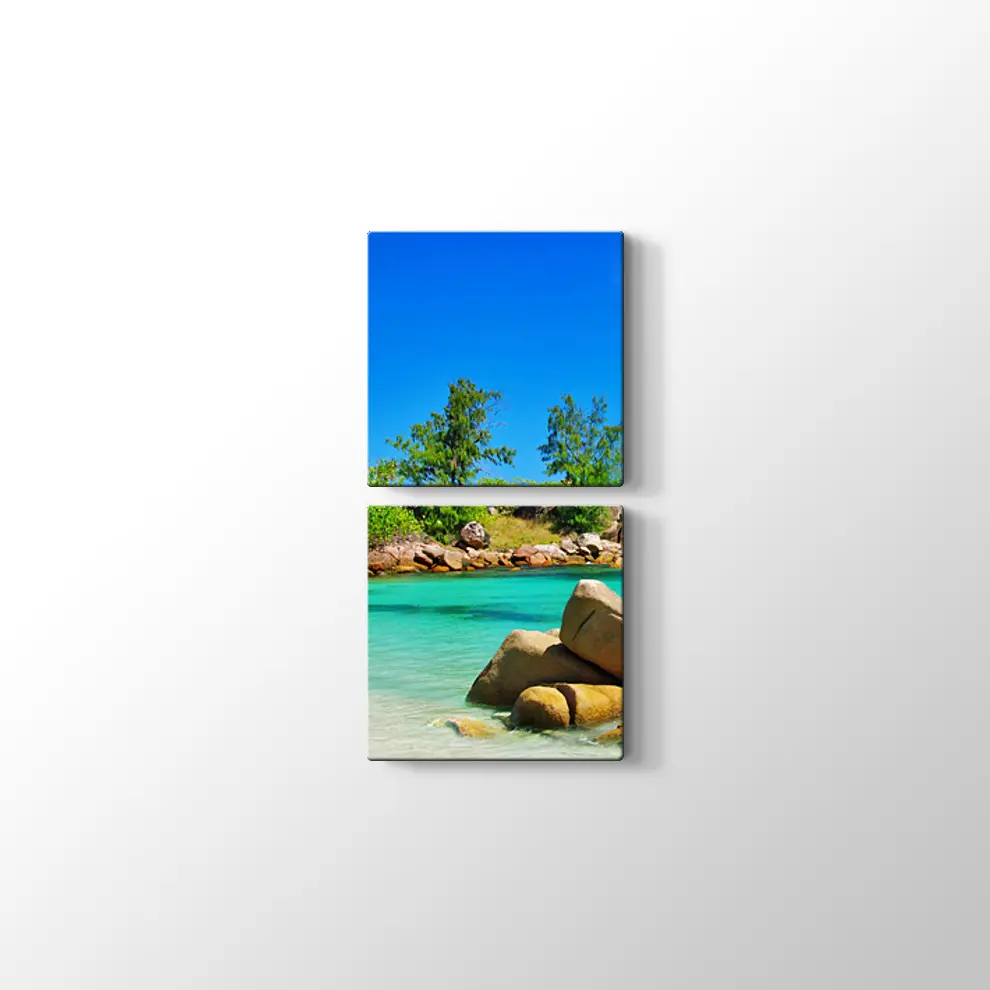 Seyşeller Adaları Kanvas Tablo